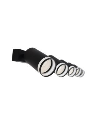 Спот truEnergy MODERN 21378 черный (12 Вт) сбоку