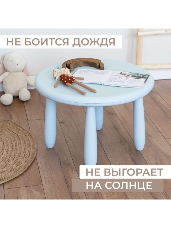 Детский стол STEPP TINI голубой 4