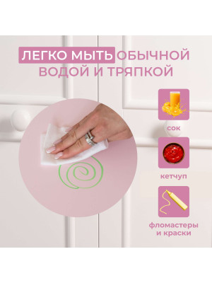Детский стол STEPP TINI розовый 6