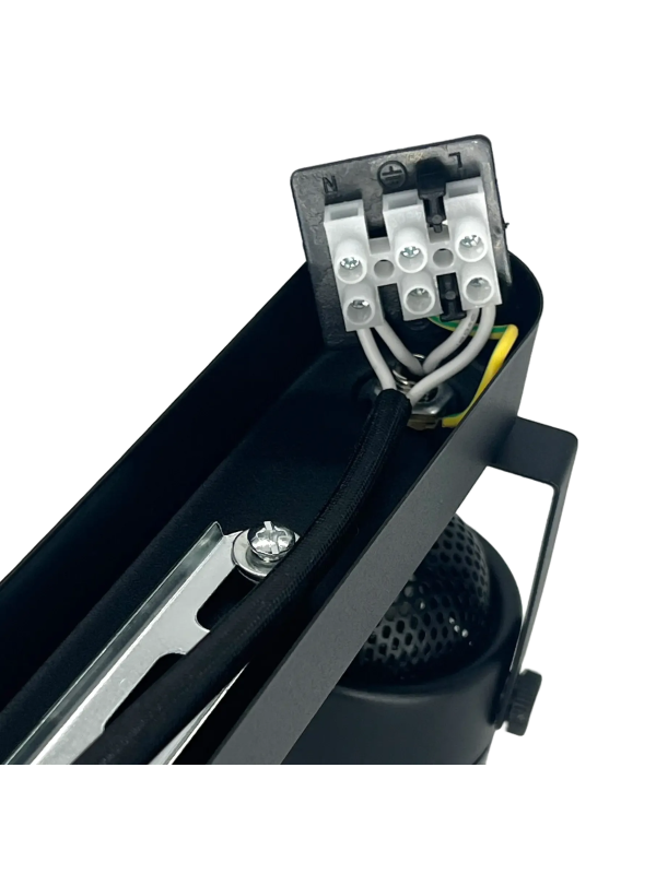 Спот truEnergy FOCUS 21352 черный (12 Вт) изнутри