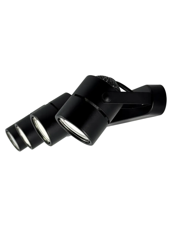 Спот truEnergy FOCUS 21358 черный (12 Вт) сбоку