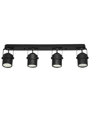 Спот truEnergy FOCUS 21358 черный (12 Вт) спереди