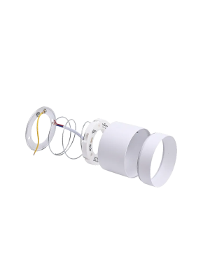Точечный светильник truEnergy MODERN 21025 белый (15 Вт) в разобранном виде