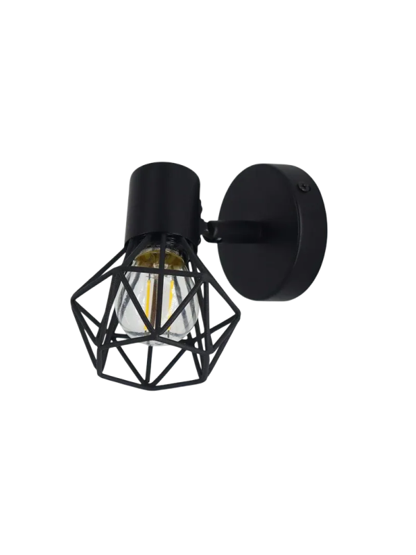Настенный светильник truEnergy GEOMETRY 21335 черный (40 Вт) сбоку