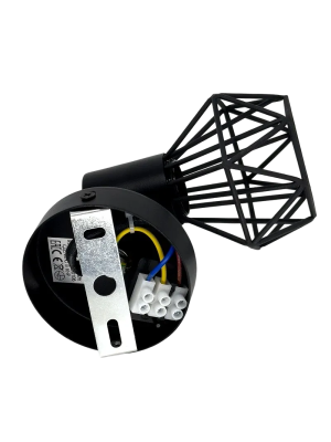 Настенный светильник truEnergy GEOMETRY 21335 черный (40 Вт) сзади