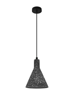 Потолочный светильник truEnergy STONE 21403 черный (60 Вт)