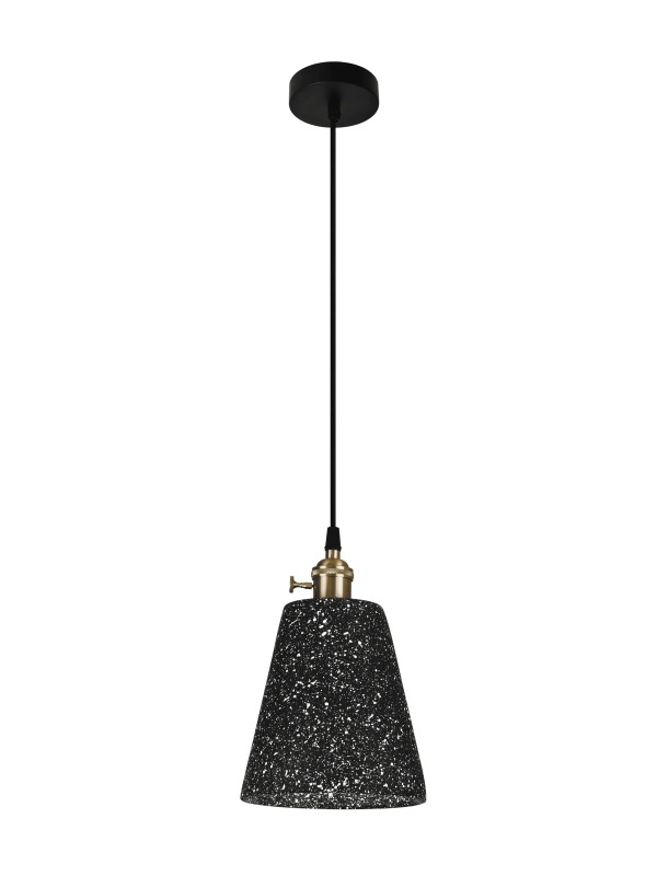 Потолочный светильник truEnergy STONE 21409 черный (60 Вт)