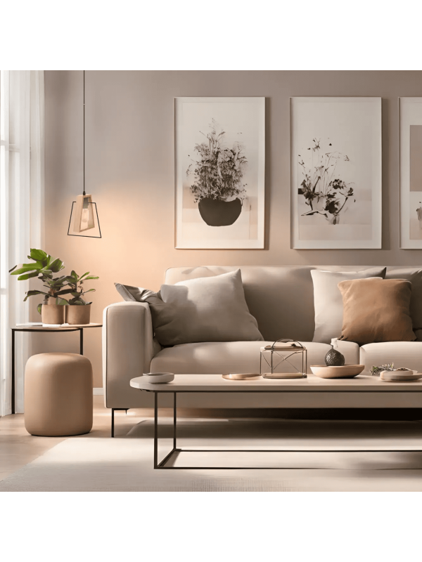 Потолочный светильник truEnergy COUNTRY 21480 дерево (25 Вт) в интерьере