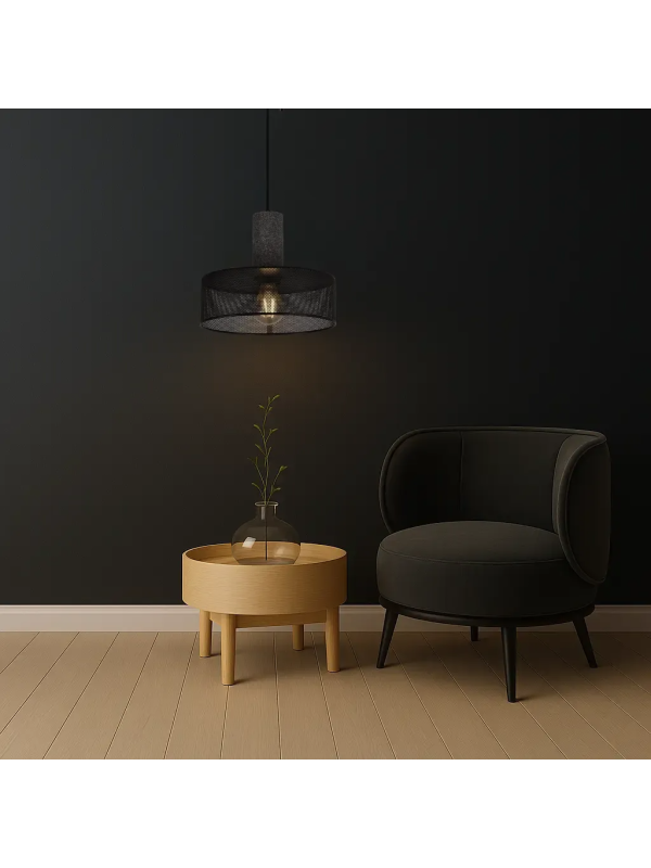 Потолочный светильник truEnergy STONE LOFT 21404 серый (60 Вт) в интерьере