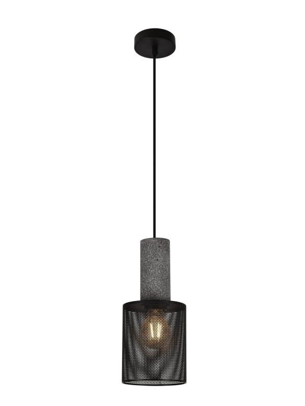 Потолочный светильник truEnergy STONE LOFT 21407 серый (60 Вт)