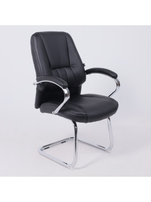 Стул офисный AksHome King KF Eco черный 3