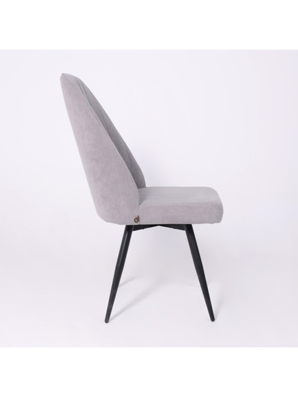 Стул MamaDoma Leonard M-R1 360 серый/черный 4