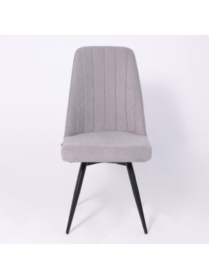 Стул MamaDoma Leonard M-R1 360 серый/черный 2
