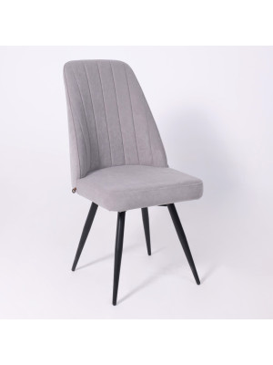 Стул MamaDoma Leonard M-R1 360 серый/черный 3