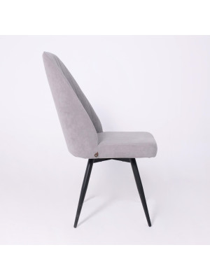 Стул MamaDoma Leonard M-R1 360 серый/черный 4
