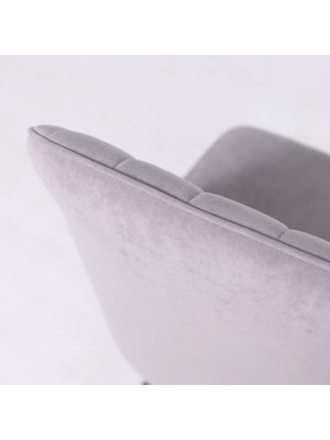Стул MamaDoma Leonard M-R1 360 серый/черный 9