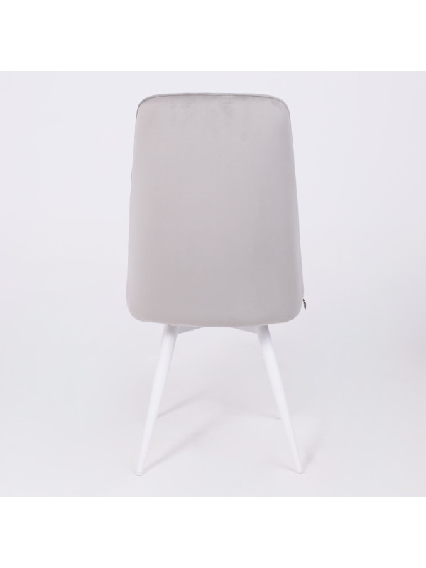 Стул MamaDoma Leonard M-R1 360 платиновый/белый 5