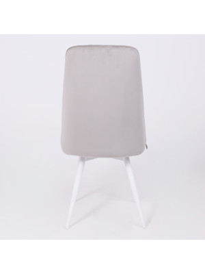 Стул MamaDoma Leonard M-R1 360 платиновый/белый 5