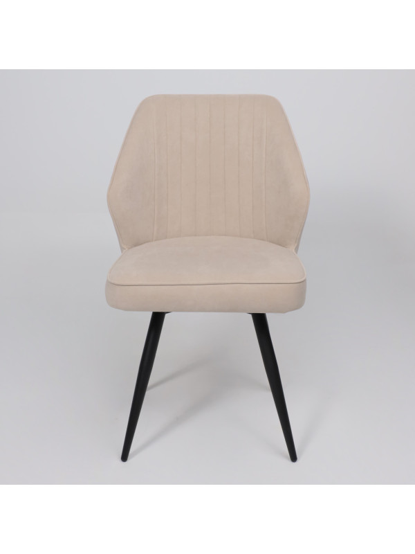 Стул MamaDoma Michael-R1 360 кремовый/черный 2