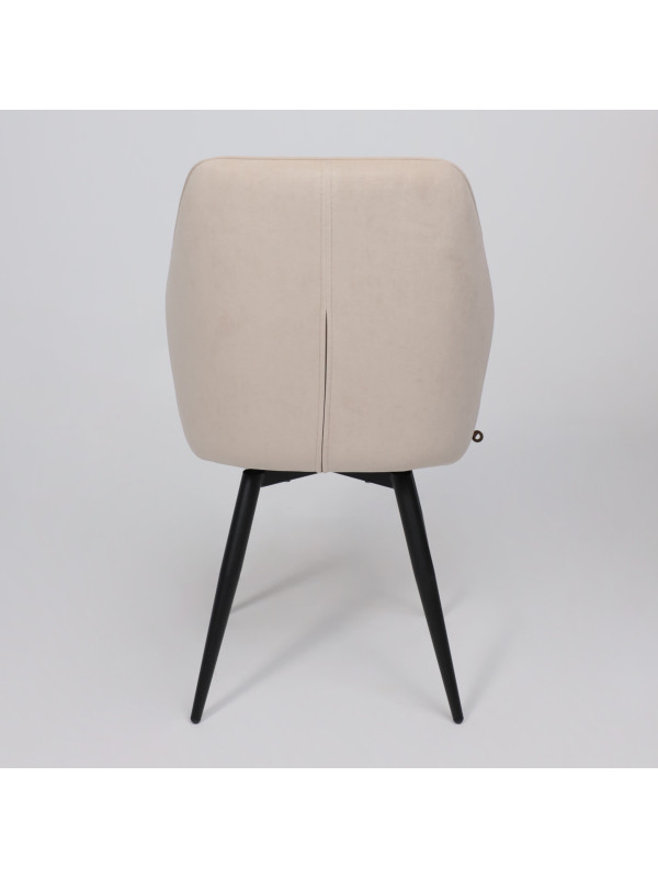Стул MamaDoma Michael-R1 360 кремовый/черный 5