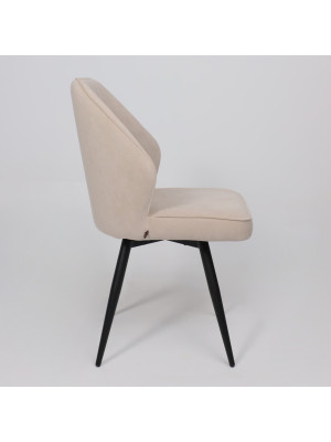 Стул MamaDoma Michael-R1 360 кремовый/черный 4