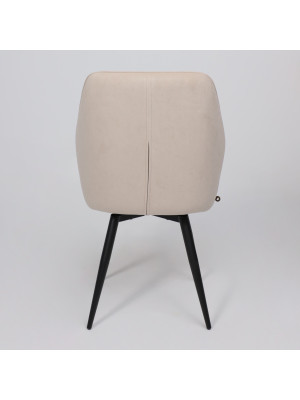 Стул MamaDoma Michael-R1 360 кремовый/черный 5