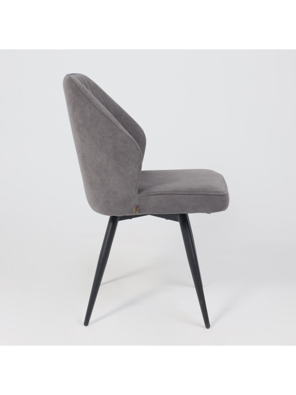 Стул MamaDoma Michael-R1 360 антрацит/черный 4