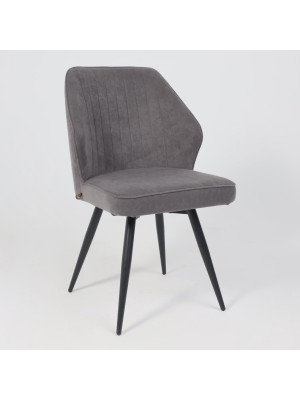 Стул MamaDoma Michael-R1 360 антрацит/черный 3