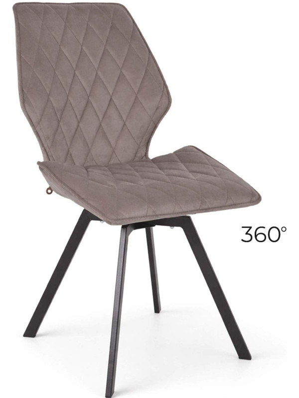 Стул MamaDoma Rafael M-R 360 капучино/черный