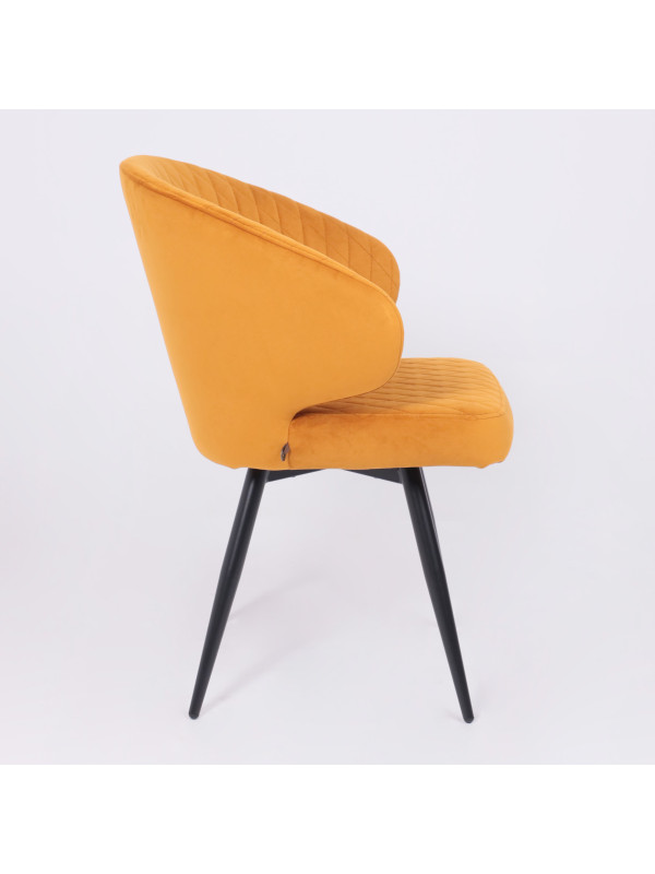 Стул MamaDoma Rob-R1 360 охра/черный 4