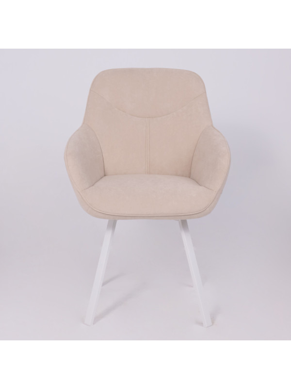 Стул MamaDoma Romeo Smile 360 кремовый/белый 2