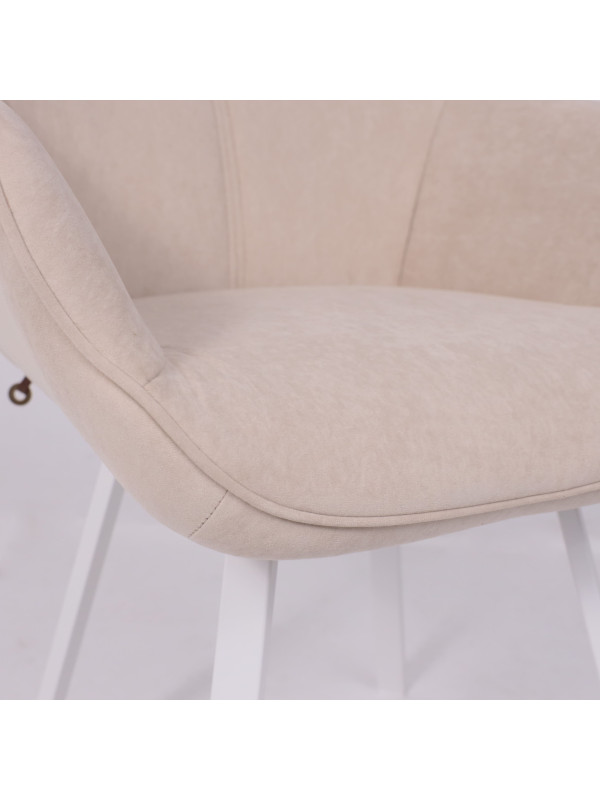 Стул MamaDoma Romeo Smile 360 кремовый/белый 8