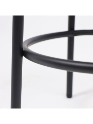 Табурет AksHome Bob темно-серый/черный 5