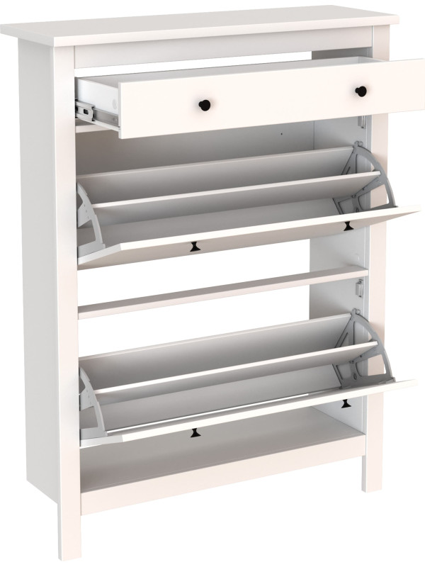 Тумба для обуви Mio Tesoro Сага 92x122 белый 2