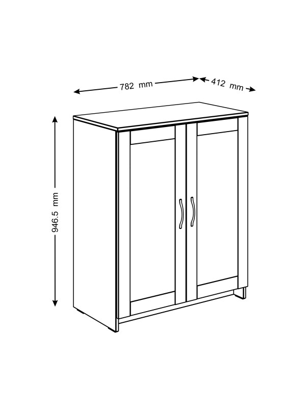 Тумба Mio Tesoro Сириус 78x95 белый 5
