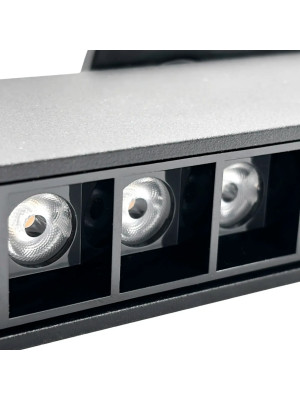 Трековый светильник truEnergy TRACK LED 24006 черный (27 Вт) лампочки