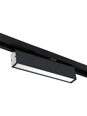 Трековый светильник truEnergy TRACK LED 24001 черный (9 Вт) снизу