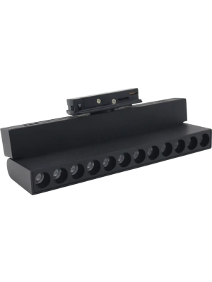 Трековый светильник truEnergy TRACK LED 24033 черный (12 Вт) сбоку