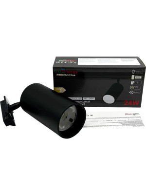 Трековый светильник truEnergy TRACK LED 24041 черный (24 Вт) комплект