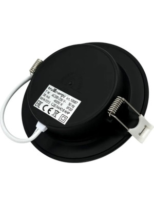 Потолочный светильник truEnergy FIT 10087 черный (7 Вт) сзади