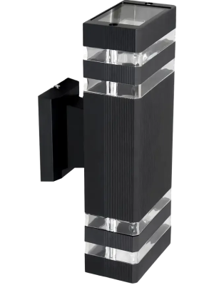 Уличный настенный светильник truEnergy FACADE 28356 черный (30 Вт)