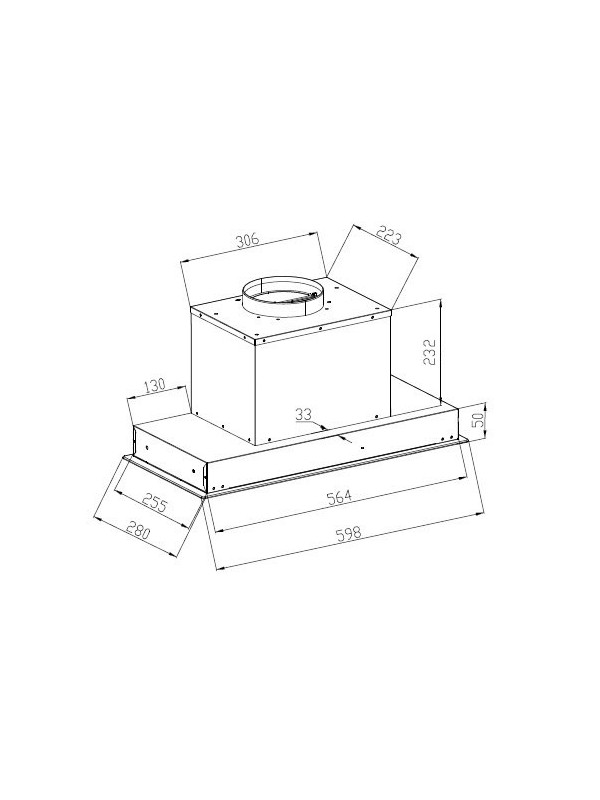 Вытяжка Schtoff Rost 60 White схема