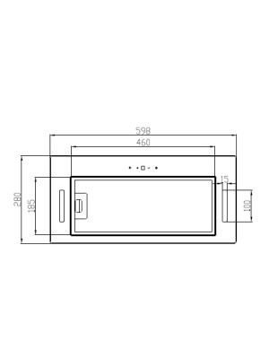 Вытяжка Schtoff Rost 60 White схема 2