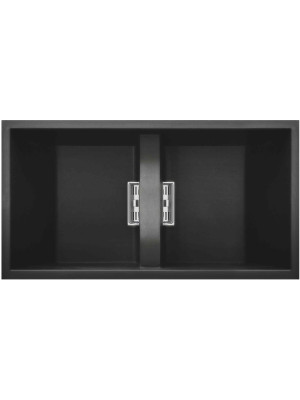 Кухонная мойка Elleci Dogma 100 Slim Black K86 Black (Standard SIR)