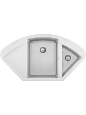 Кухонная мойка Elleci Easy Corner G68 Bianco