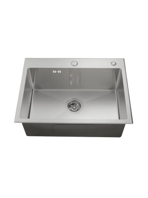 Кухонная мойка Schtoff Best Decor Silver 6050 (комплект коландер+дозатор) мойка