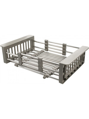 Кухонная мойка Schtoff Best Decor Silver 4550 (комплект коландер + дозатор SD-1 Silver) 4