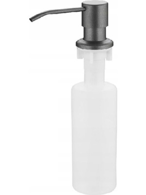 Кухонная мойка Schtoff Best Decor Silver 5550 (комплект коландер + дозатор серый) дозатор