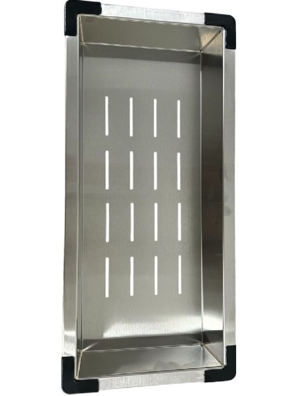 Кухонная мойка Schtoff Best Decor Silver 6050 (комплект коландер металл + дозатор серебро) 3