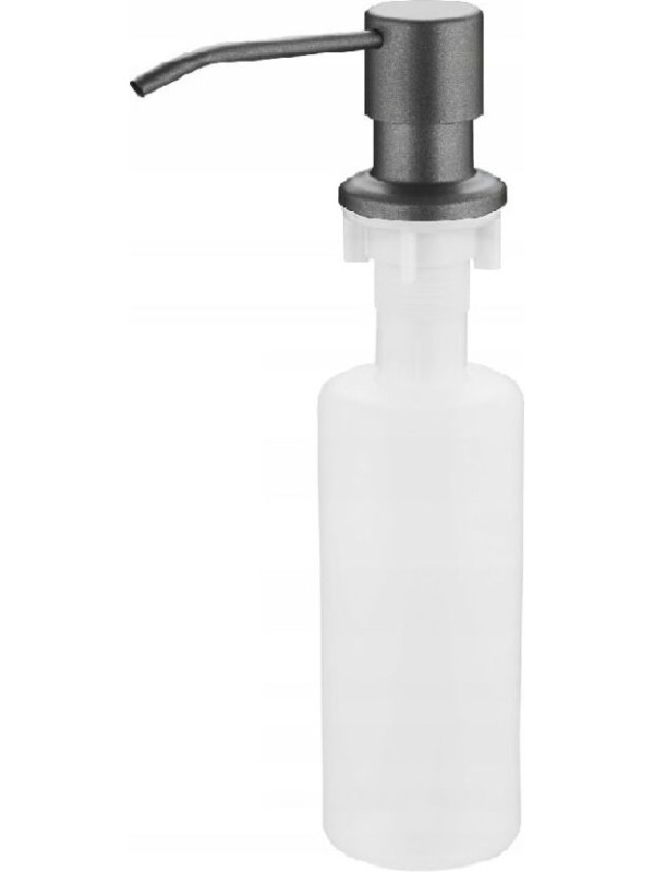 Кухонная мойка Schtoff Best Premium Silver 6050 (комплект коландер + дозатор серый) 5